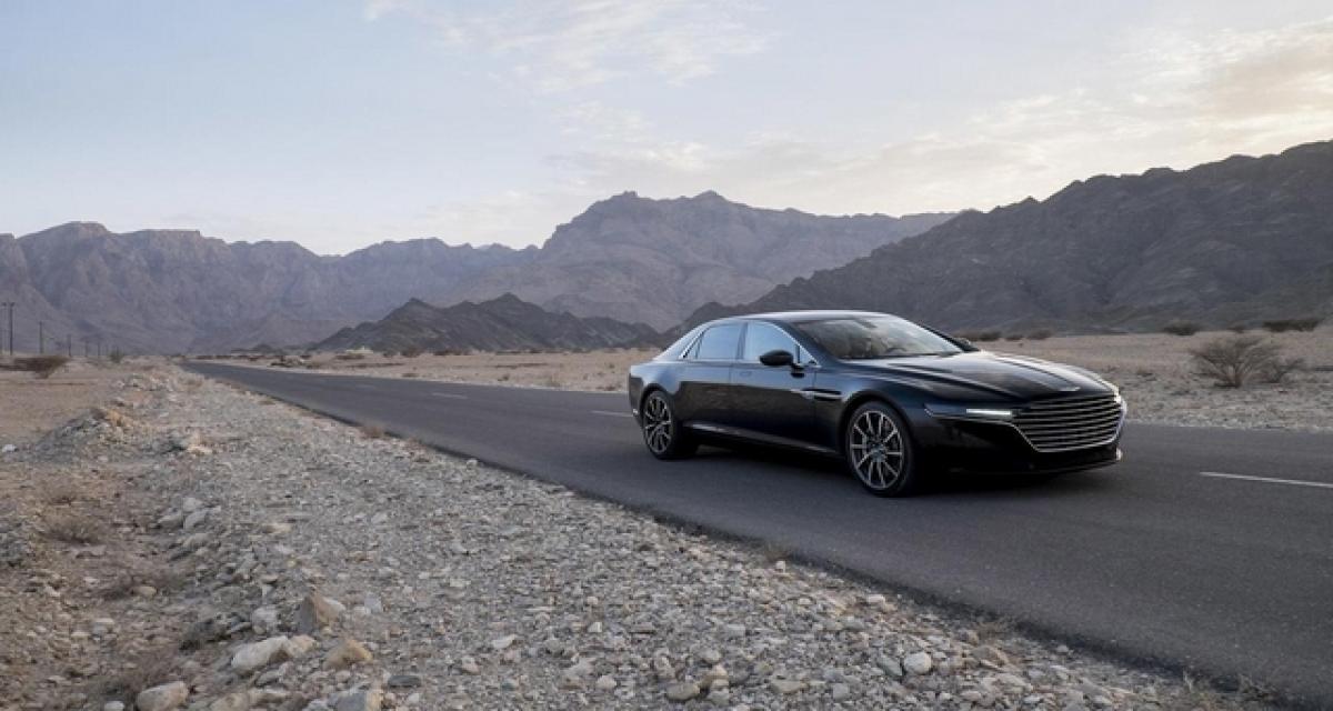 Premières photos officielles de l'Aston Martin Lagonda