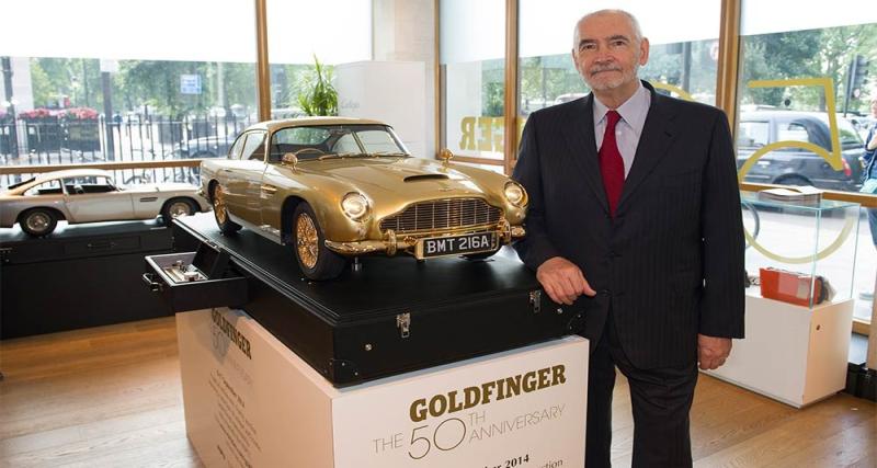  - Une DB5 en or pour les 50 ans de Goldfinger