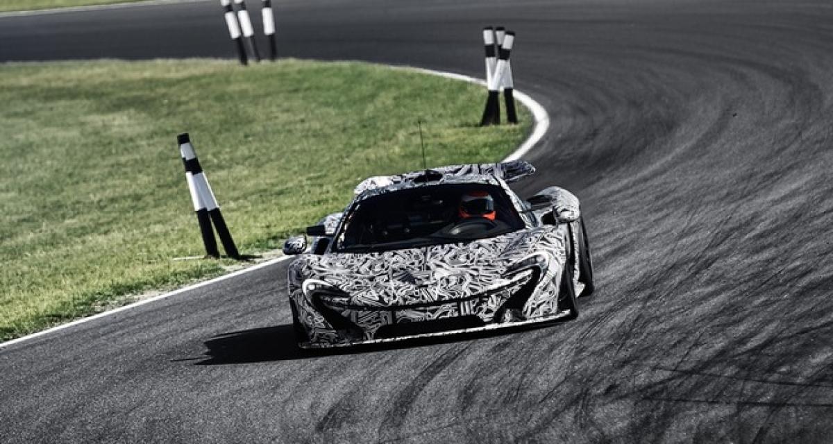 McLaren poursuit le développement de la P1 GTR