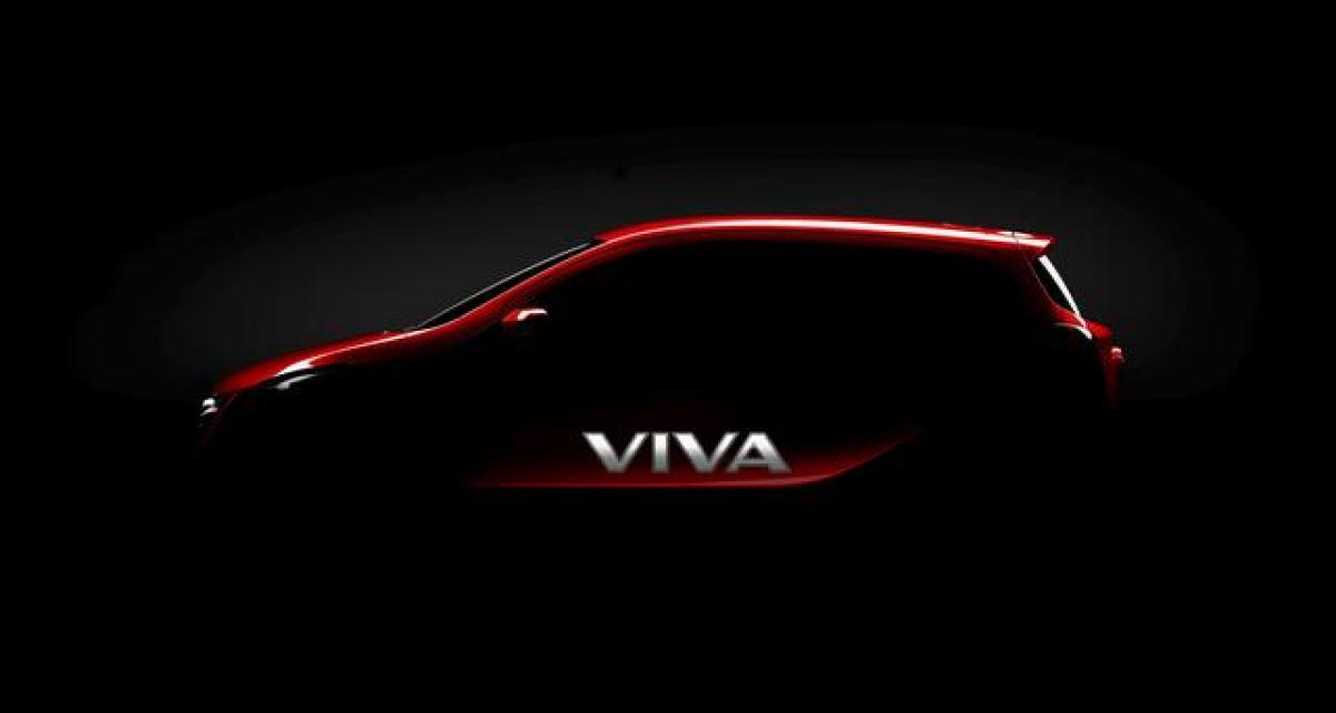 La Vauxhall Viva s'annonce... Pas de nom chez Opel