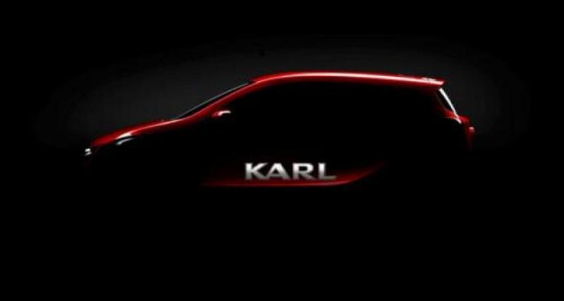  - Paris 2014 : Opel Karl, le teaser vidéo