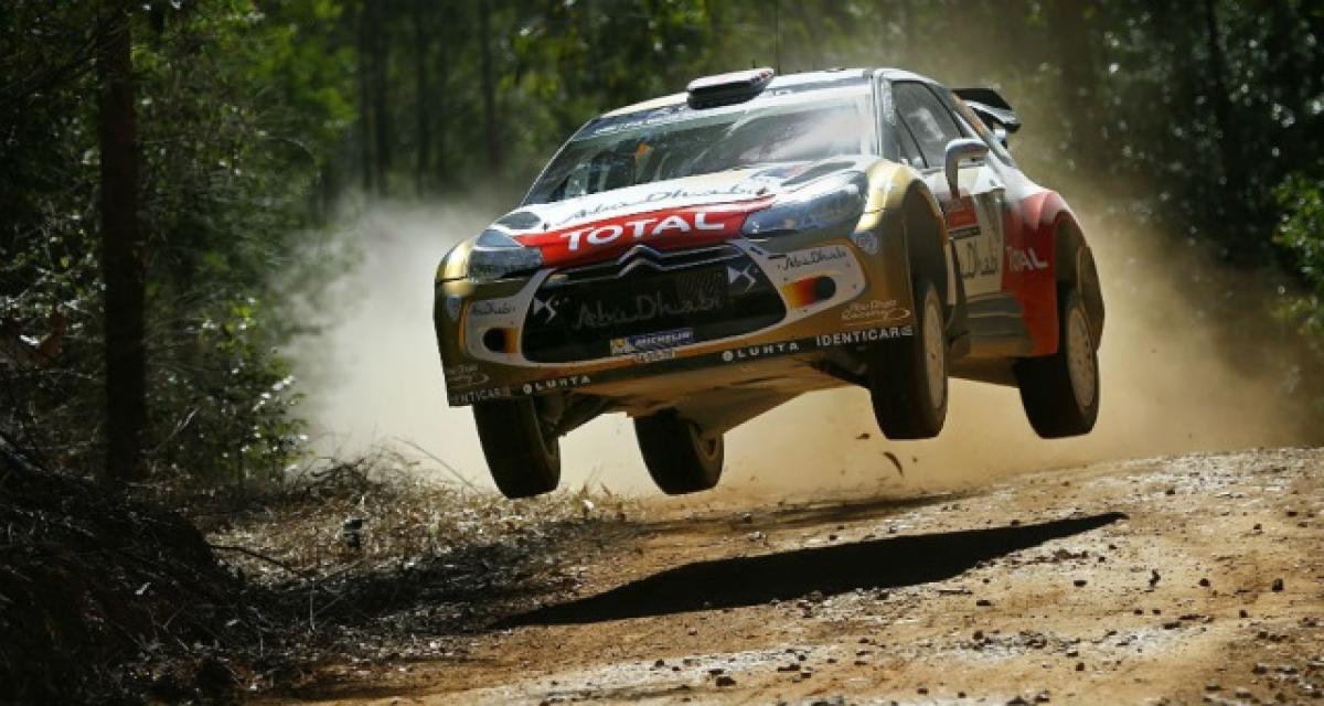 WRC Australie 2014 J1 : Ogier vire en tête d'un souffle
