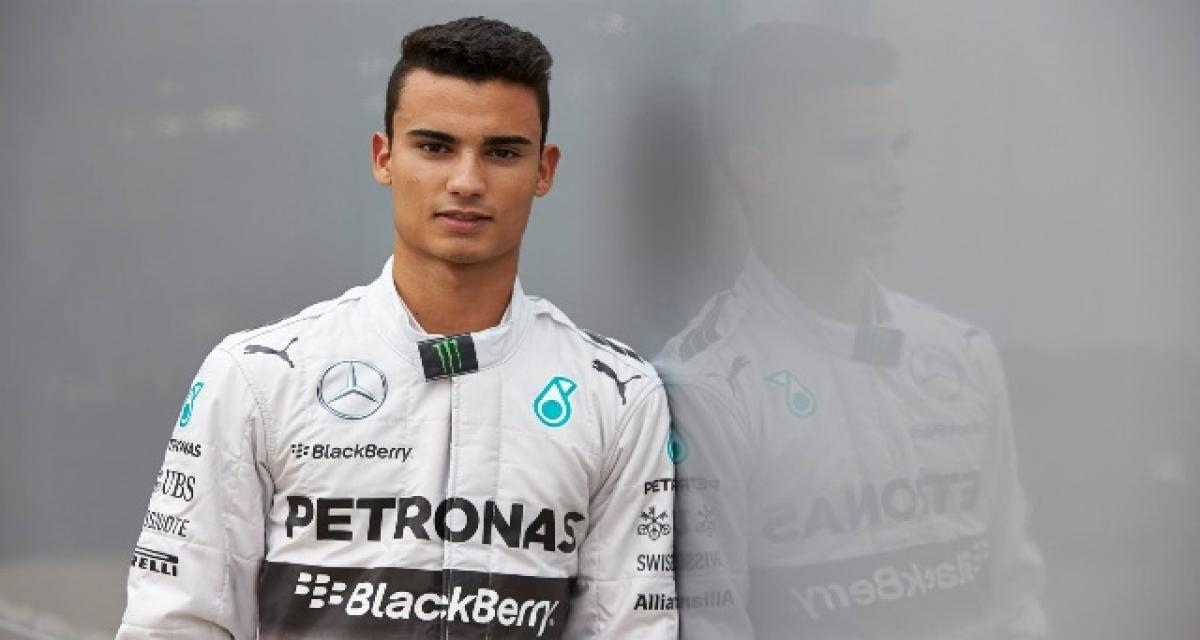 F1 : Pascal Wehrlein nommé pilote de réserve de Mercedes