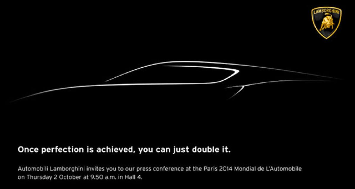 Paris 2014: Lamborghini double la mise