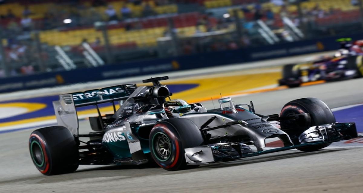 F1 Singapour 2014 Qualifications: Mercedes chahuté mais Hamilton en pole