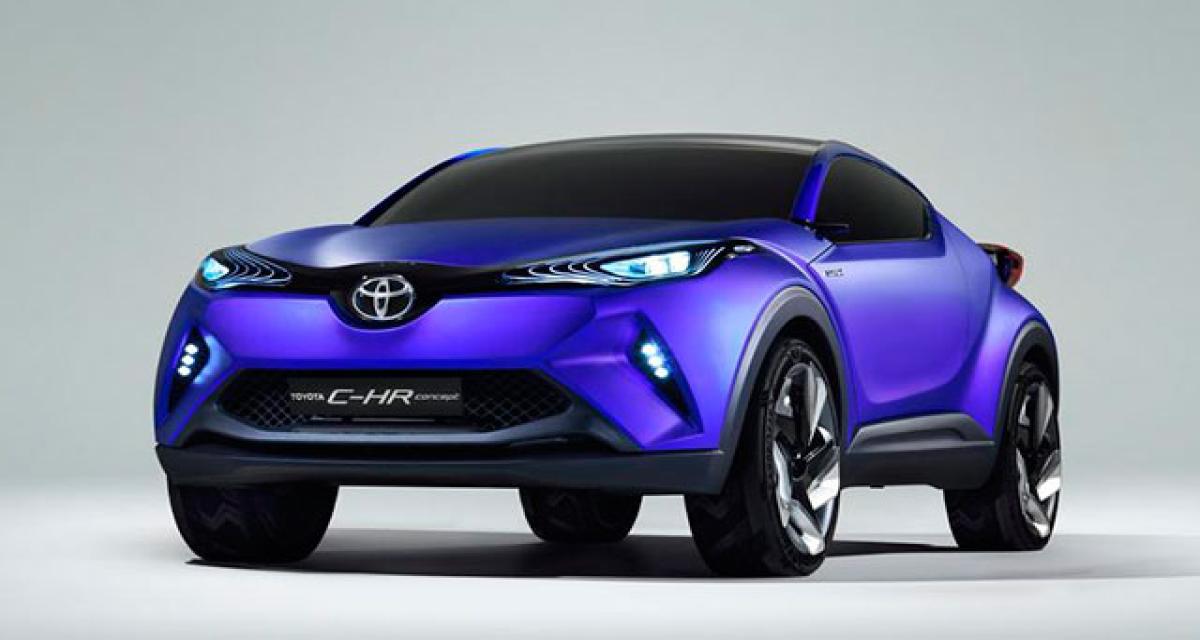 Paris 2014 : Nouvelles images du Concept Toyota C-HR