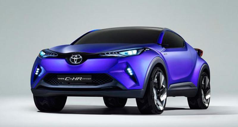  - Paris 2014 : Nouvelles images du Concept Toyota C-HR