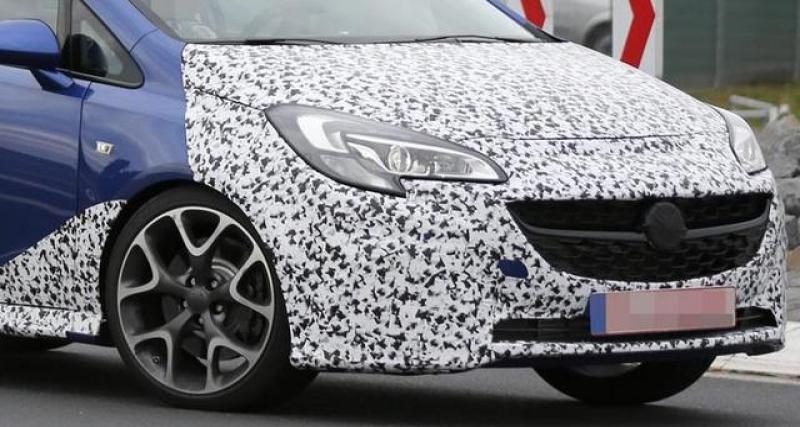  - Spyshot : l'Opel Corsa OPC débusquée de nouveau