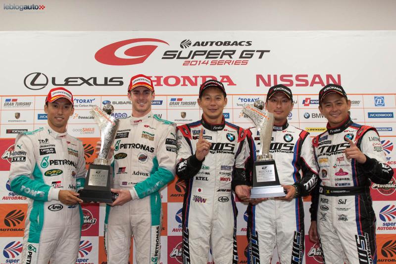 Super GT 2014 - 6 : TOM'S remporte les 1000 km de Suzuka 1