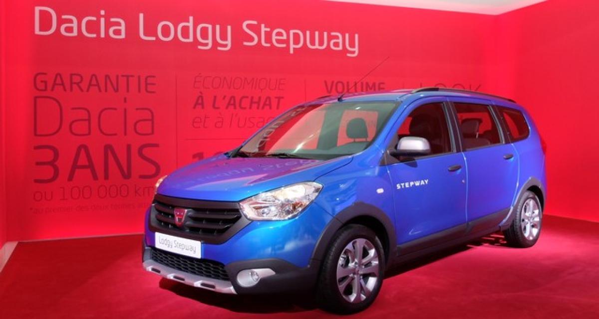 Paris 2014 live: Dacia Lodgy Stepway