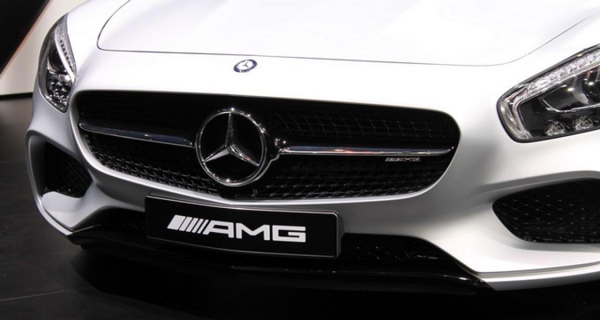 Paris 2014 live : Mercedes AMG GT