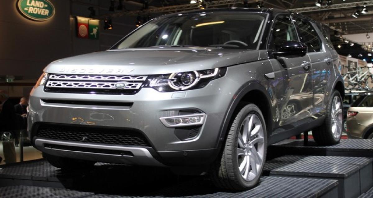 Paris 2014 live : Land Rover Discovery Sport