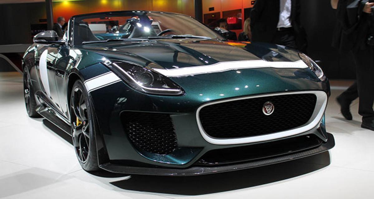 Paris 2014 live : Jaguar F-Type Project 7