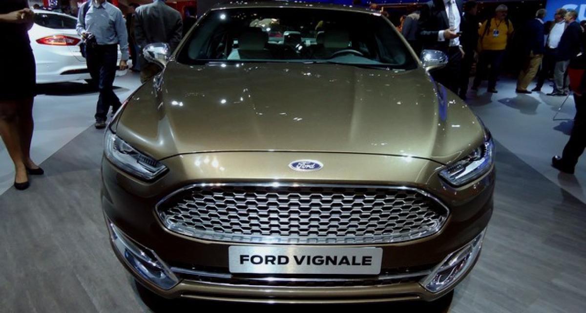 Paris 2014 Live : Ford Mondeo Vignale