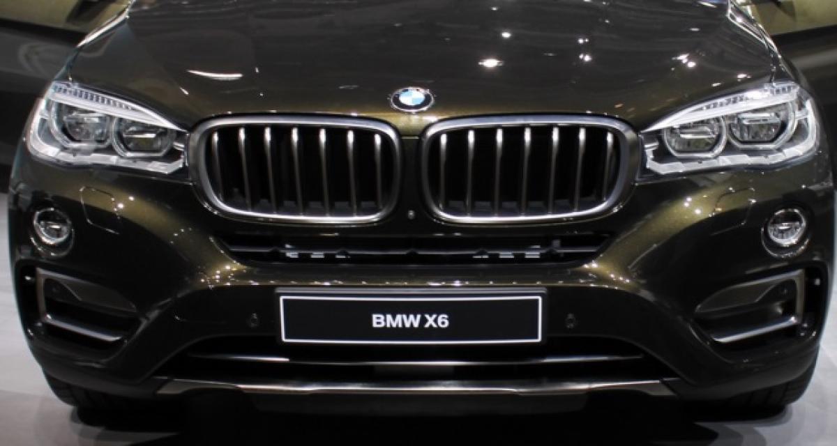 Paris 2014 Live : BMW X6