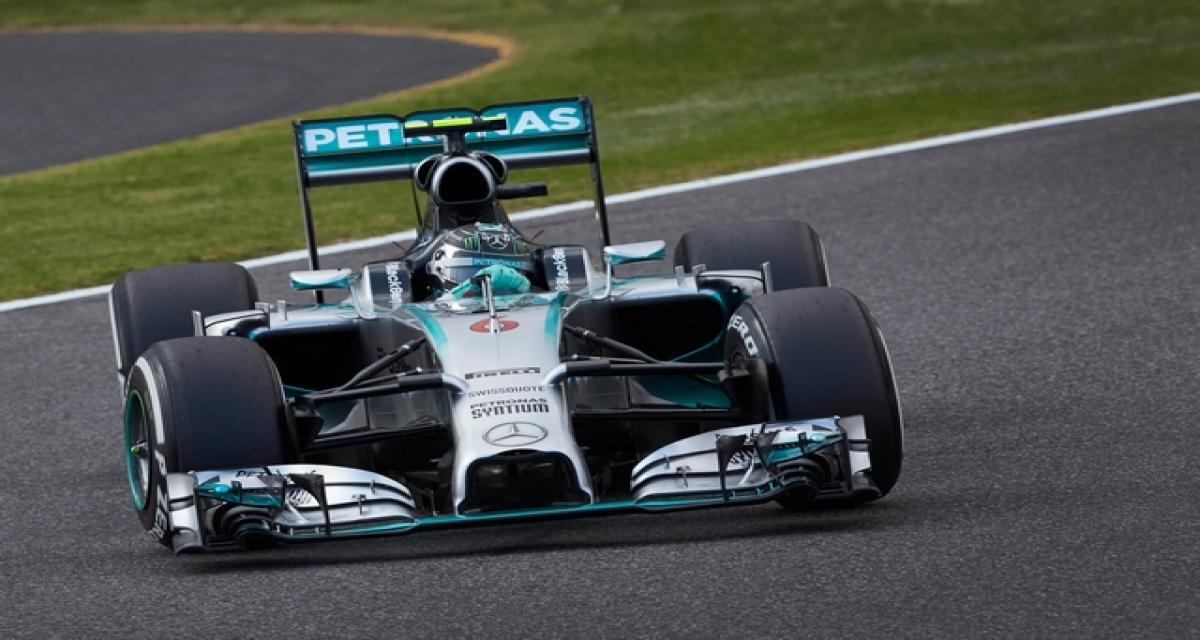 F1 Suzuka 2014 qualifications: Rosberg et Mercedes au rendez-vous