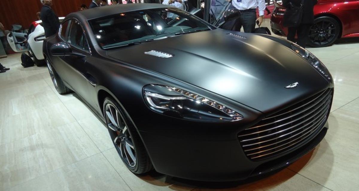 Paris 2014 Live : Aston Martin Rapide S 