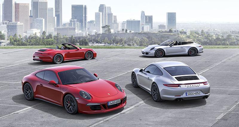  - Porsche 911 GTS, elles sont 4