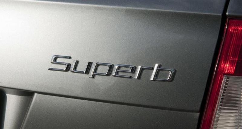  - Genève 2015 : la Škoda Superb se profile