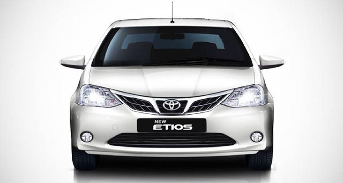 Petite mise à jour pour la Toyota Etios