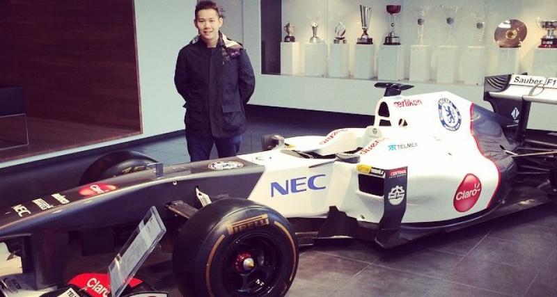  - F1 2014 : Adderly Fong en test avec Sauber