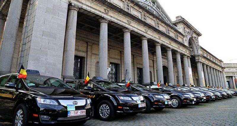  - Une flotte de taxis Byd en Belgique