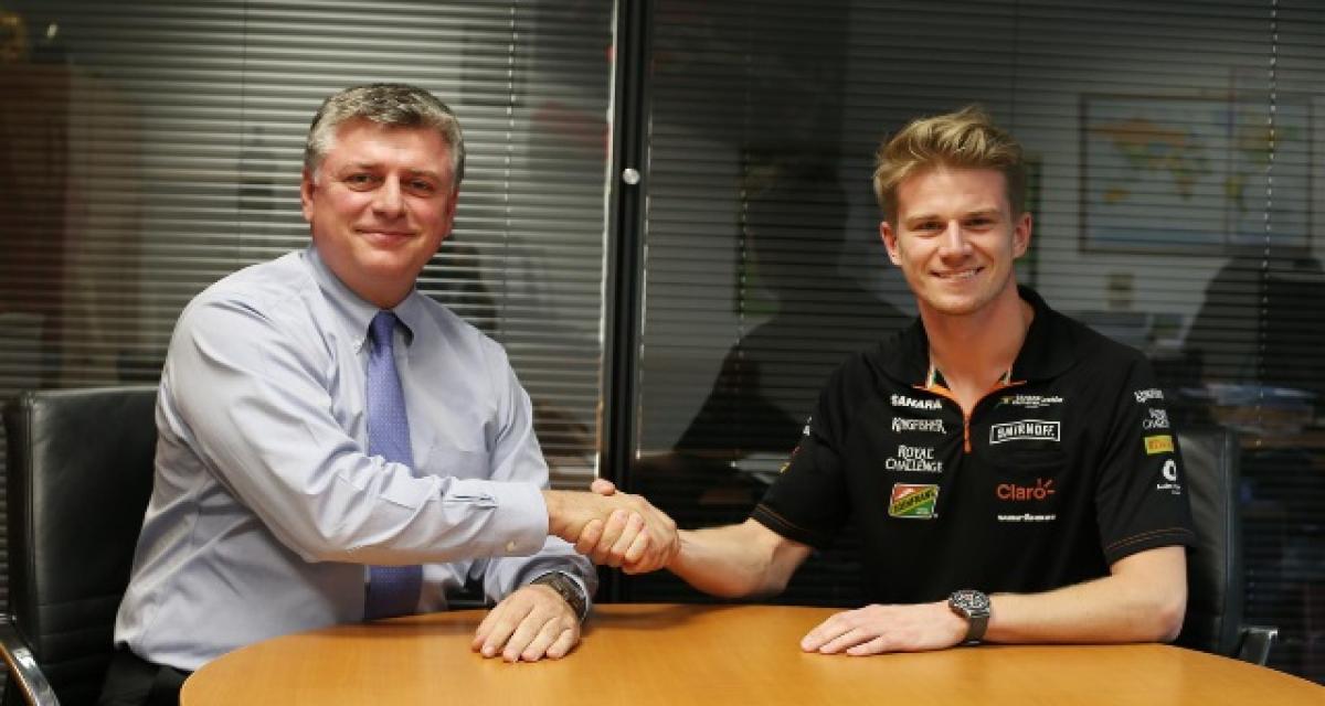 F1 2015 : Hülkenberg reconduit par Force India