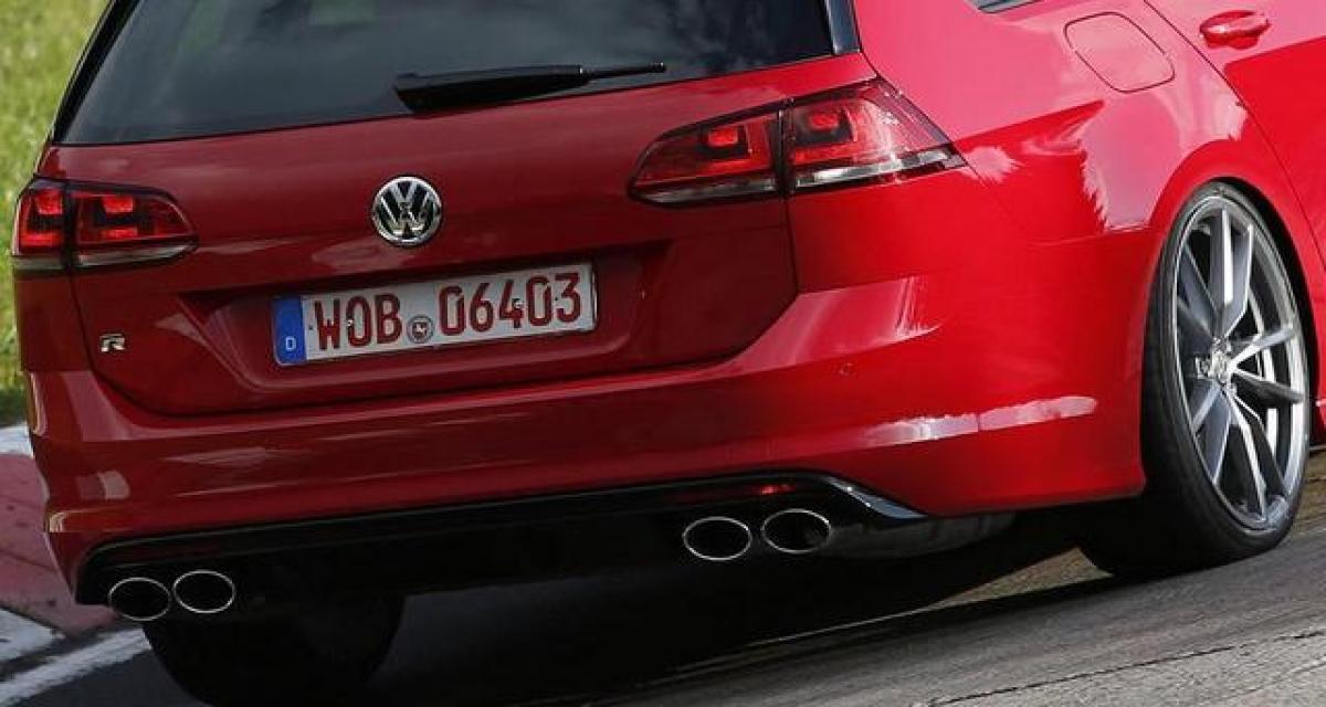 Spyshot : Volkswagen Golf R SW au Nürburgring