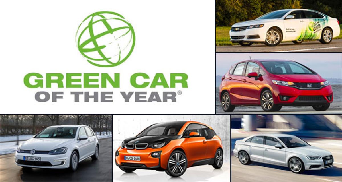 Green Car of the Year, les finalistes
