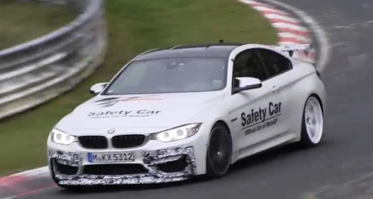 Spyshot : la BMW M4 GTS surprise au Nürburgring