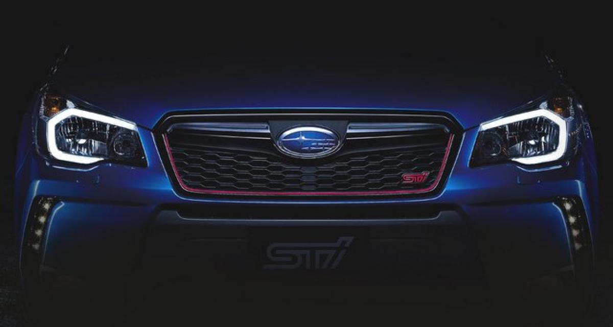 Subaru Forester STI : des teasers