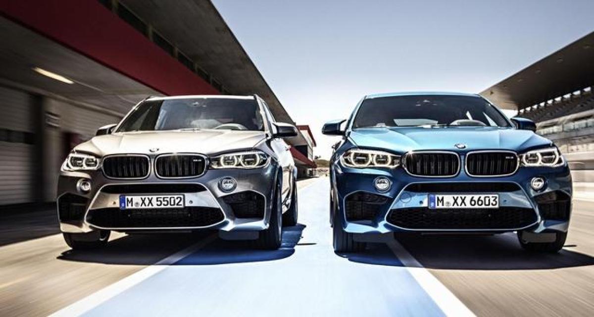 Los Angeles 2014 : BMW X5 M et X6 M