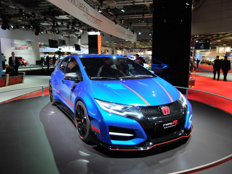  - Paris 2014 live: Honda Civic Type R Concept 1
