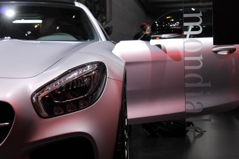  - Paris 2014 live : Mercedes AMG GT 1