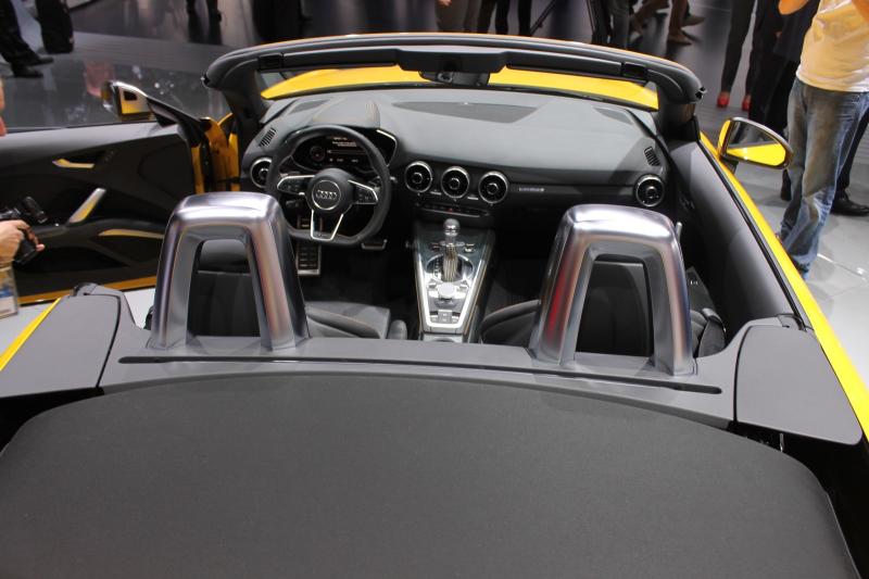  - Paris 2014 live : Audi TTS Roadster 1