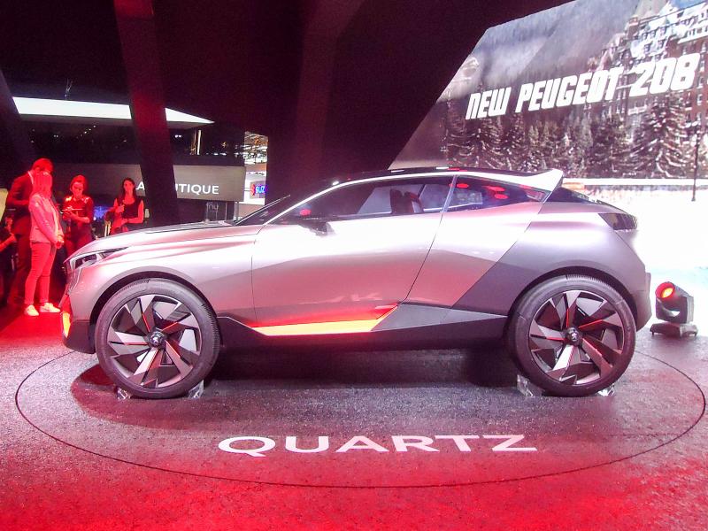  - Paris 2014 live : Peugeot Quartz Concept 1
