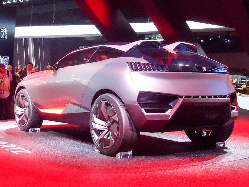  - Paris 2014 live : Peugeot Quartz Concept 1
