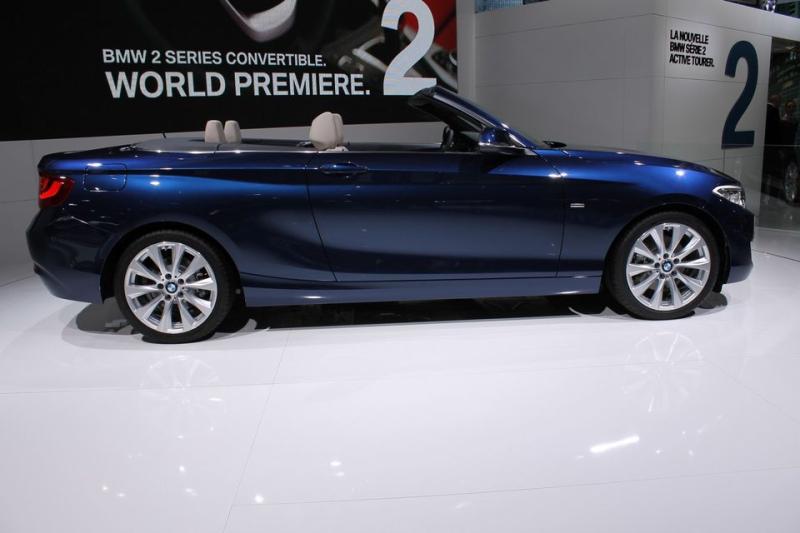  - Paris 2014 live : BMW Série 2 Cabriolet 1