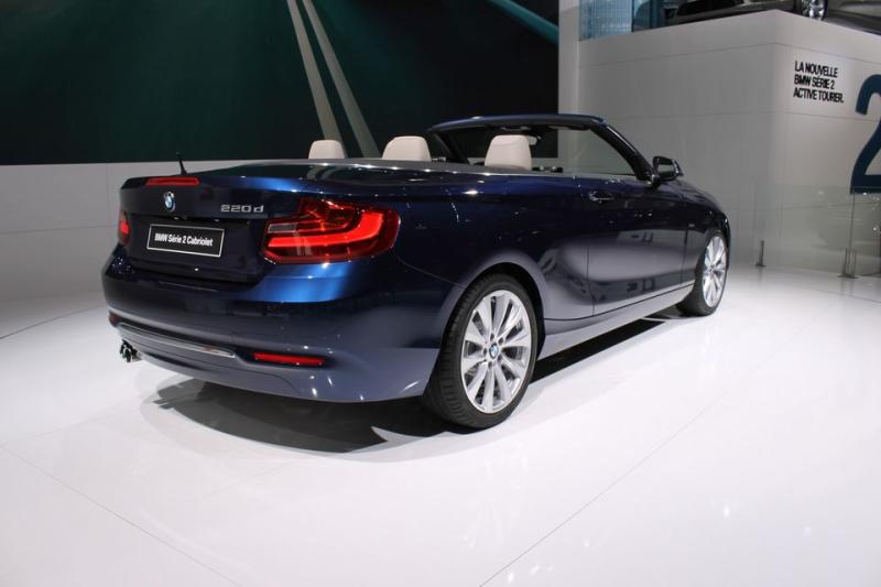  - Paris 2014 live : BMW Série 2 Cabriolet 1