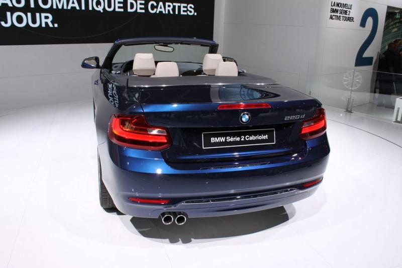  - Paris 2014 live : BMW Série 2 Cabriolet 1