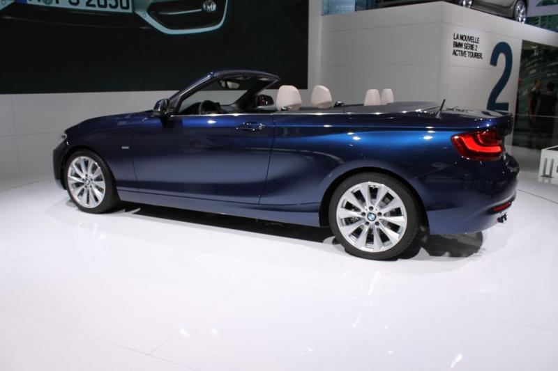  - Paris 2014 live : BMW Série 2 Cabriolet 1