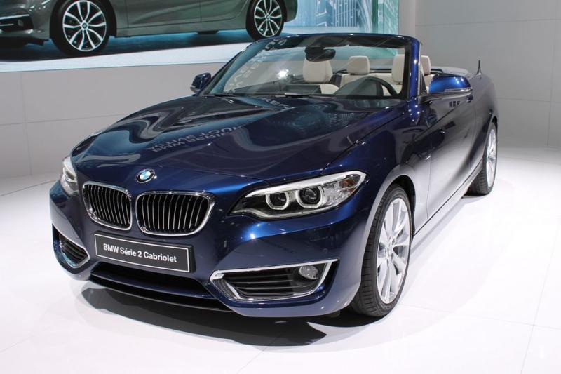  - Paris 2014 live : BMW Série 2 Cabriolet 1