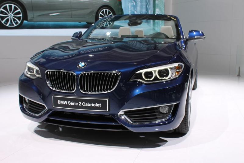  - Paris 2014 live : BMW Série 2 Cabriolet 1