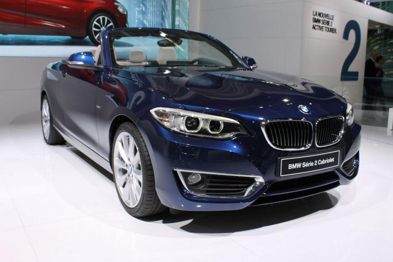  - Paris 2014 live : BMW Série 2 Cabriolet 1