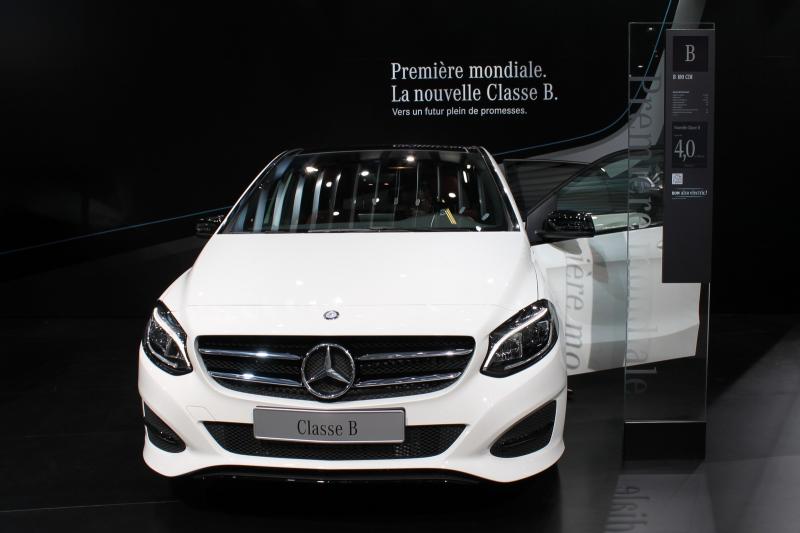  - Paris 2014 live : Mercedes Classe B restylée 1