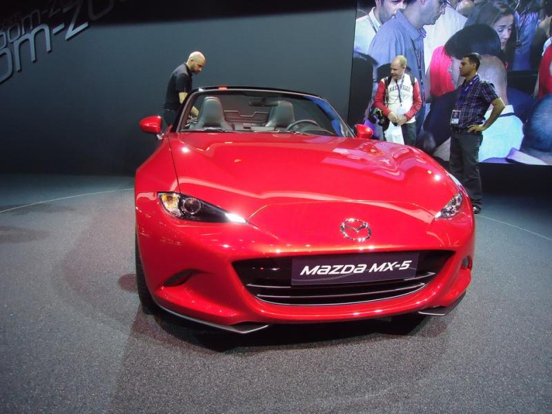  - Paris 2014 Live : Mazda MX-5 1