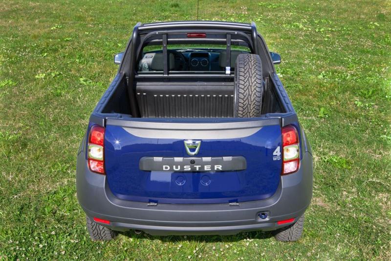 Le Dacia Duster pick up produit en petite série 1