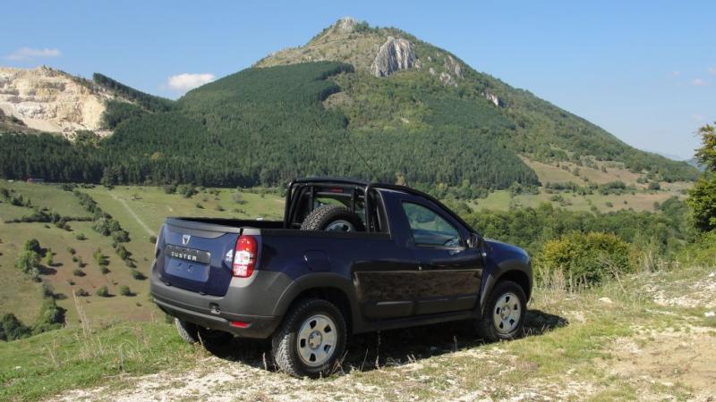 Le Dacia Duster pick up produit en petite série 1