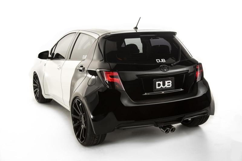  - SEMA 2014 : DUB Magazine et la Toyota Yaris DUB Edition 1