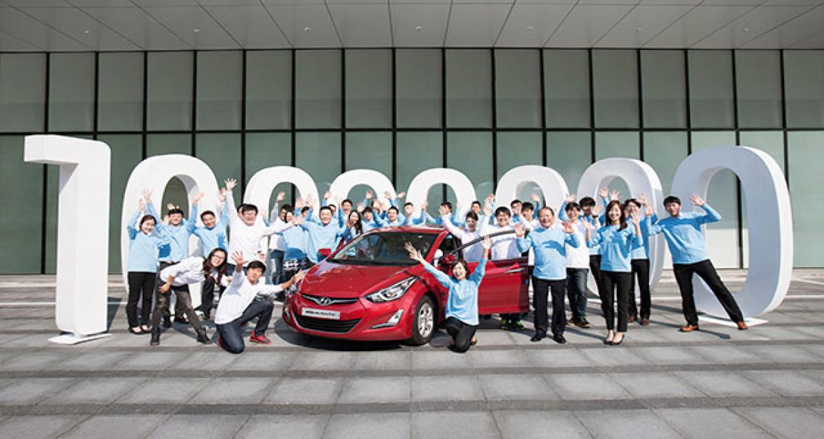 Dix millions de Hyundai Elantra